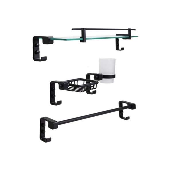 4-Piece Luxury Bathroom Accessories Set