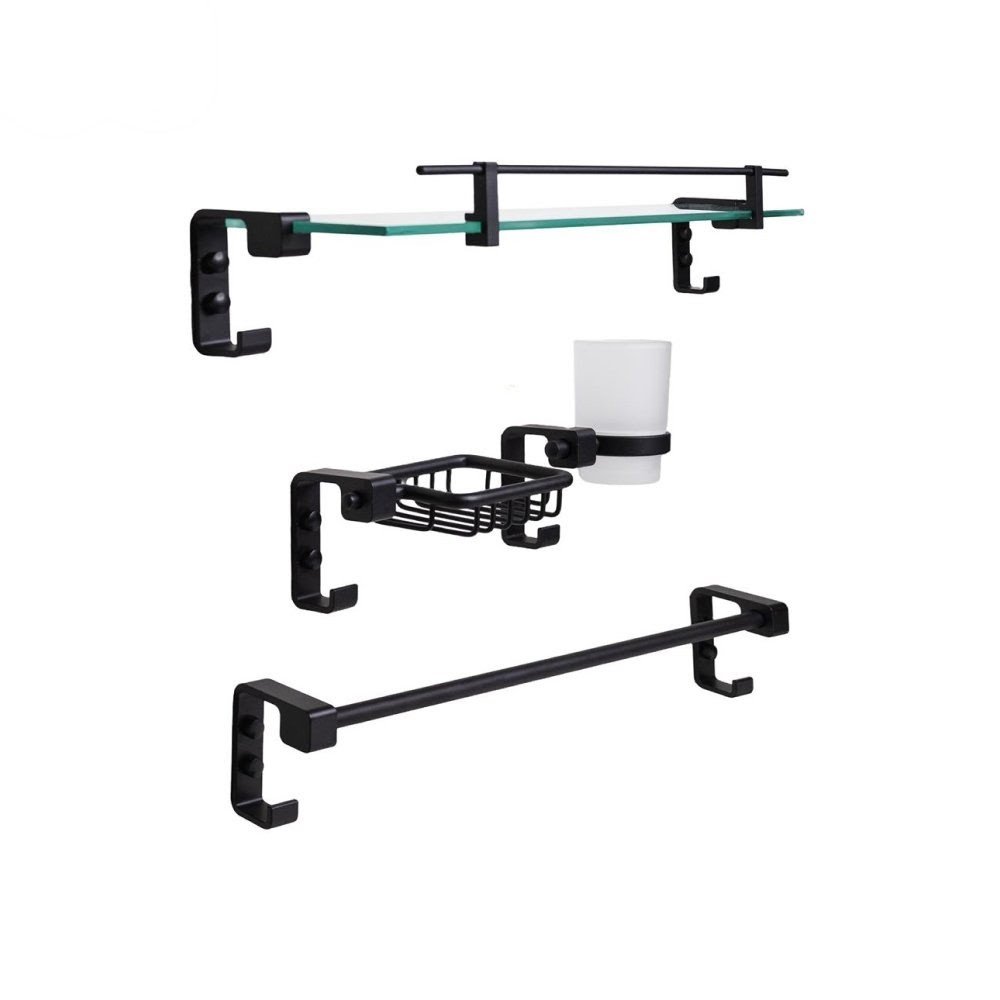 4-Piece Luxury Bathroom Accessories Set